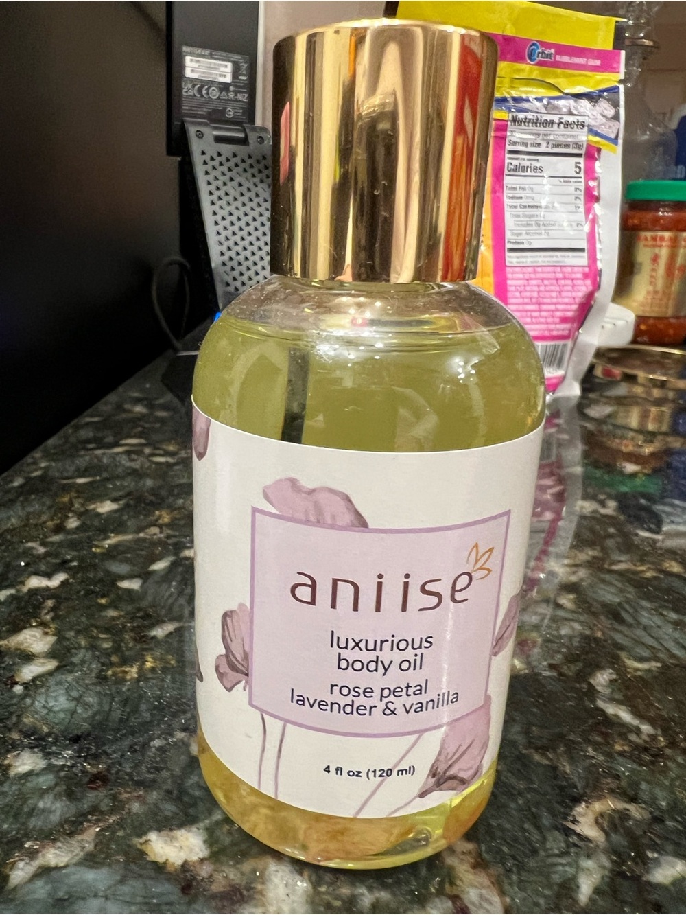 Anise Luxurious Body Oil - Rose Petal Lavender & Vanilla
